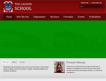 Tablet Screenshot of lagoonschool.com.ng